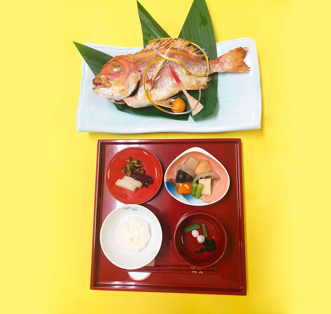 飯塚の結婚式場Hiyori 百日祝い お食い初め膳