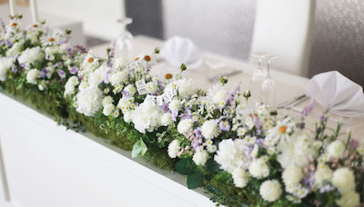 飯塚の結婚式場Hiyori,フラワー装飾